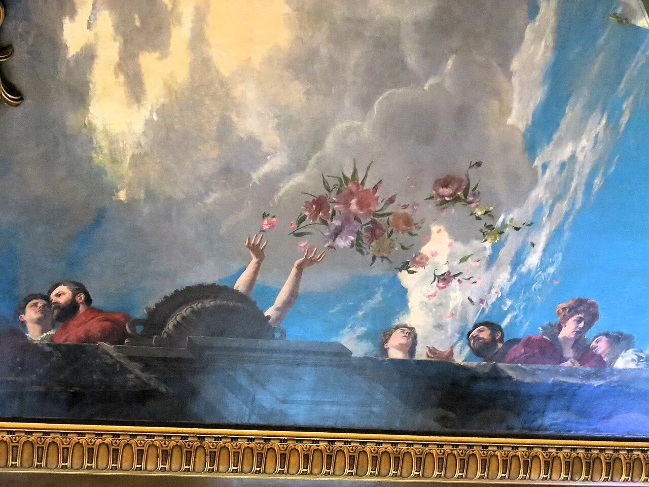 Gloriae Mariae Medicis, detto Il trionfo di Maria de' Medici - Padiglione Beauvais,Louvre, Parigi, dettaglio 2